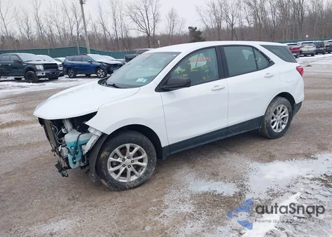 2019 Chevrolet Equinox Ls из США, поврежденный, VIN 2GNAXSEV1K6235878